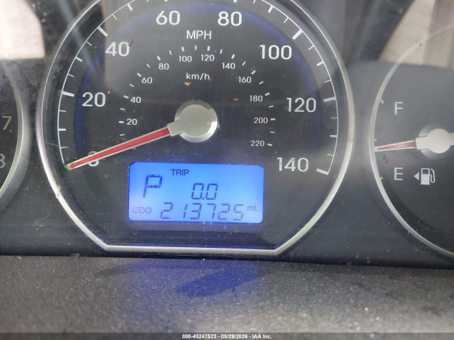 2010 Hyundai Santa Fe Gls მანქანა იყიდება აუქციონზე, vin: 5NMSG3AB2AH397511, აუქციონის ნომერი: 45247523