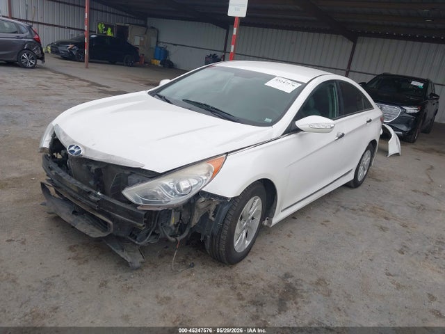 2013 Hyundai Sonata Hybrid მანქანა იყიდება აუქციონზე, vin: KMHEC4A46DA067560, აუქციონის ნომერი: 45247576