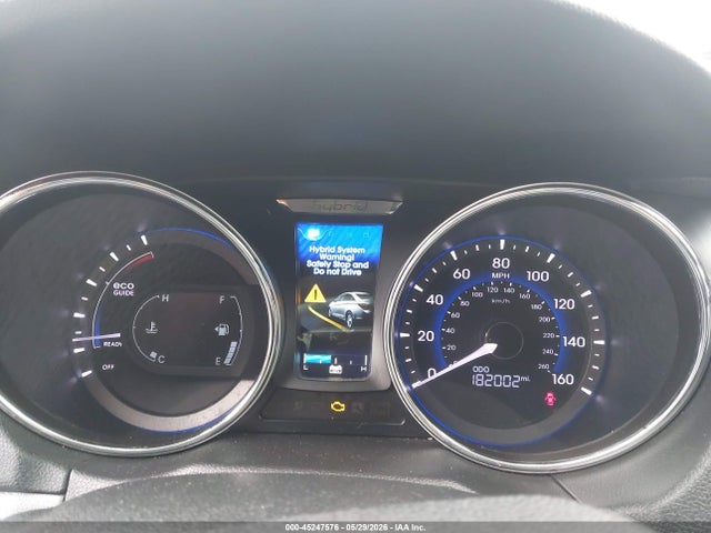 2013 Hyundai Sonata Hybrid მანქანა იყიდება აუქციონზე, vin: KMHEC4A46DA067560, აუქციონის ნომერი: 45247576