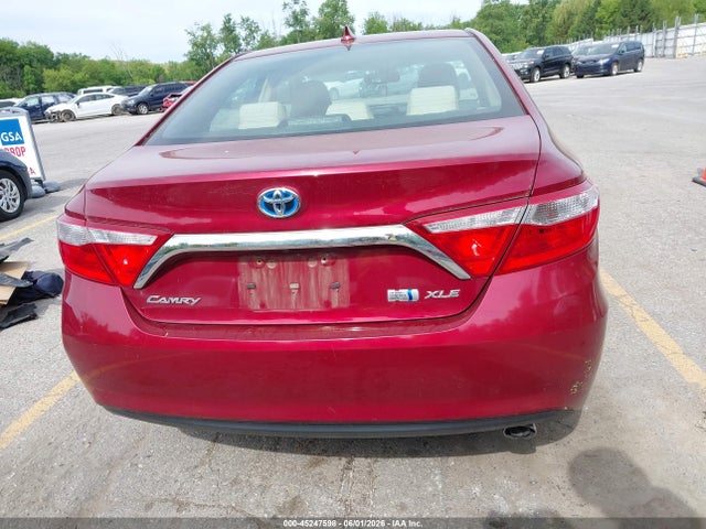 Продажа на аукционе авто 2015 Toyota Camry Hybrid Xle, vin: 4T1BD1FK7FU155489, номер лота: 45247598
