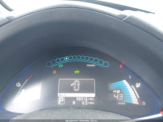 45247610 :رقم المزاد ، 1N4AZ0CP4DC415660 vin ، 2013 Nissan Leaf S مزاد بيع