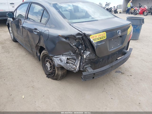 Продажа на аукционе авто 2012 Honda Civic Lx, vin: 19XFB2F56CE362462, номер лота: 45247634
