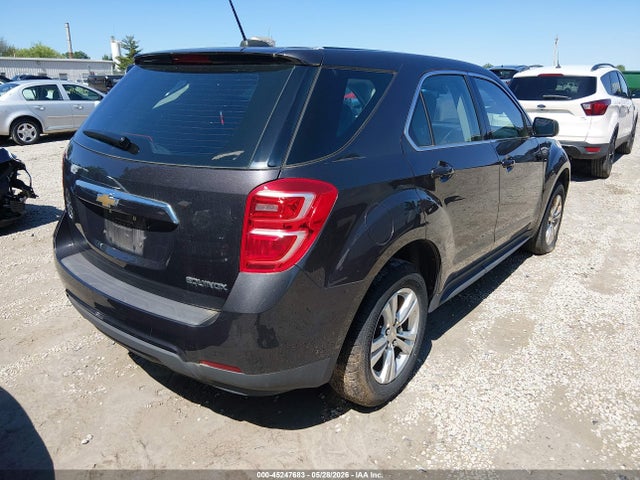 Aukcja sprzedaży 2016 Chevrolet Equinox Ls, vin: 2GNALBEK6G6256802, numer aukcji: 45247683
