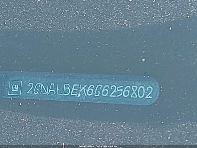 Aukcja sprzedaży 2016 Chevrolet Equinox Ls, vin: 2GNALBEK6G6256802, numer aukcji: 45247683