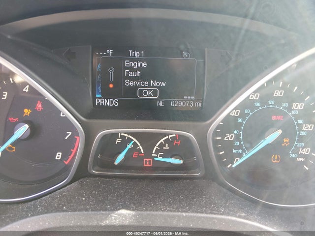 45247717 :رقم المزاد ، 1FMCU0F73GUB50091 vin ، 2016 Ford Escape S مزاد بيع