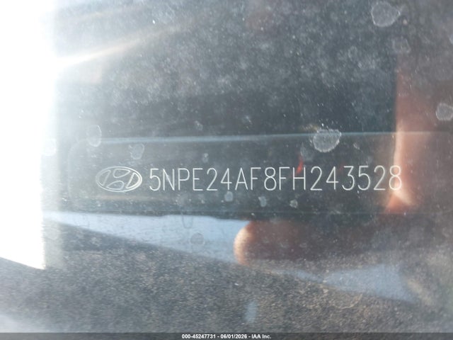 Hyundai SONATA SE 2015 5NPE24AF8FH243528 Image 9