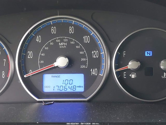 2009 Hyundai Santa Fe Limited მანქანა იყიდება აუქციონზე, vin: 5NMSH73EX9H276698, აუქციონის ნომერი: 45247801