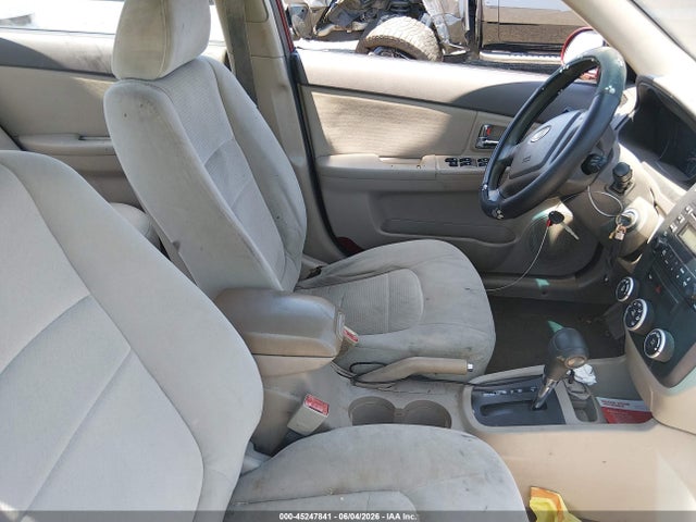 45247841 :رقم المزاد ، KNAFE121585539586 vin ، 2008 Kia Spectra Ex مزاد بيع