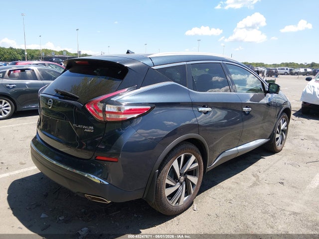 Продажа на аукционе авто 2015 Nissan Murano Platinum, vin: 5N1AZ2MH5FN289020, номер лота: 45247871