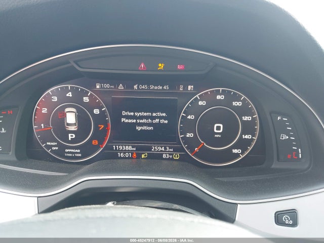 2018 Audi Q7 2.0t Premium მანქანა იყიდება აუქციონზე, vin: WA1LHBF70JD016385, აუქციონის ნომერი: 45247912