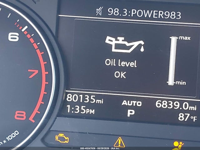 45247926 :رقم المزاد ، WAUGNAF47HN021035 vin ، 2017 Audi A4 2.0t Premium مزاد بيع
