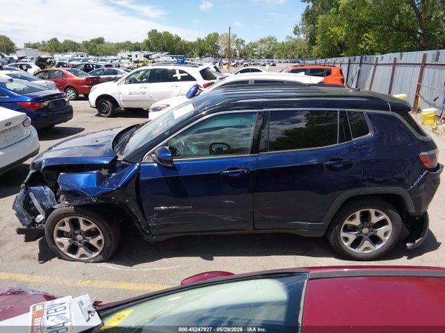 Продаж на аукціоні авто 2021 Jeep Compass Limited 4x4, vin: 3C4NJDCBXMT601870, номер лоту: 45247927