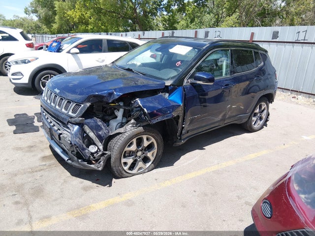 Продаж на аукціоні авто 2021 Jeep Compass Limited 4x4, vin: 3C4NJDCBXMT601870, номер лоту: 45247927