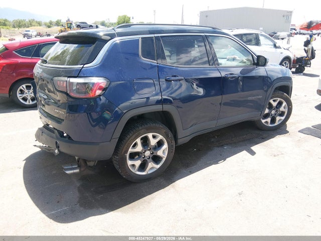 Продаж на аукціоні авто 2021 Jeep Compass Limited 4x4, vin: 3C4NJDCBXMT601870, номер лоту: 45247927