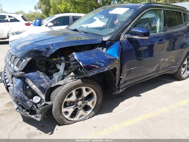 Продаж на аукціоні авто 2021 Jeep Compass Limited 4x4, vin: 3C4NJDCBXMT601870, номер лоту: 45247927