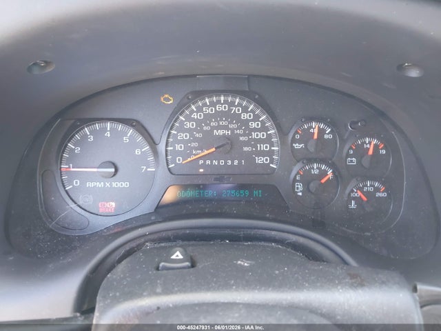 45247931 :رقم المزاد ، 1GNDT13S072258388 vin ، 2007 Chevrolet Trailblazer Lt مزاد بيع