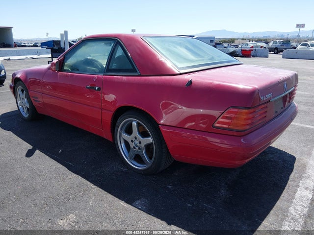 45247967 :رقم المزاد ، WDBFA67F3WF163654 vin ، 1998 Mercedes-benz Sl 500 مزاد بيع