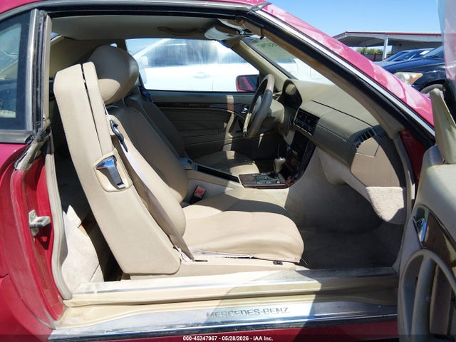 45247967 :رقم المزاد ، WDBFA67F3WF163654 vin ، 1998 Mercedes-benz Sl 500 مزاد بيع