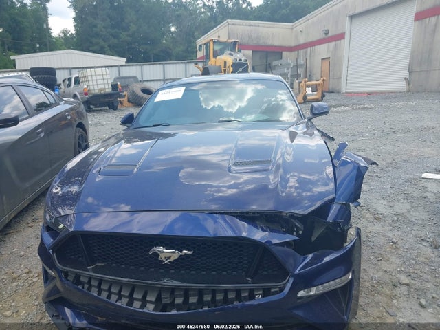 45247980 :رقم المزاد ، 1FA6P8CF2J5101183 vin ، 2018 Ford Mustang Gt مزاد بيع