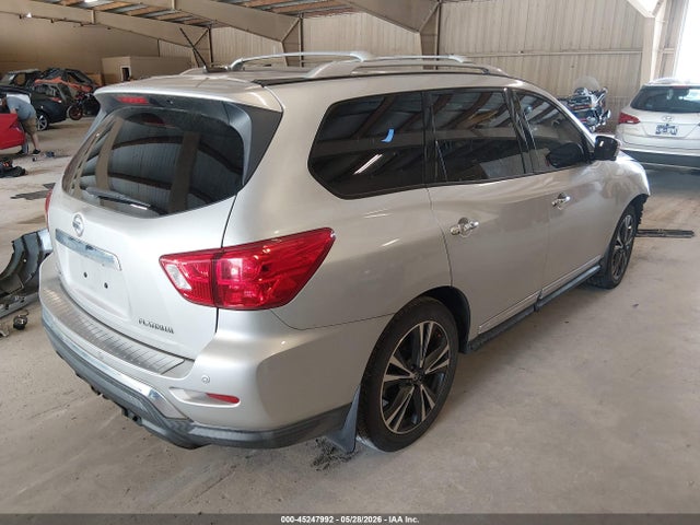 Продажа на аукционе авто 2017 Nissan Pathfinder Platinum, vin: 5N1DR2MNXHC634270, номер лота: 45247992