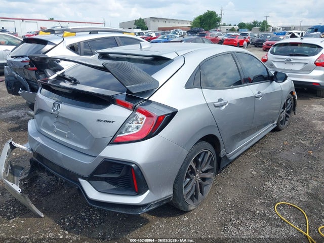 45248064 :رقم المزاد ، SHHFK7H40MU212682 vin ، 2021 Honda Civic Sport مزاد بيع