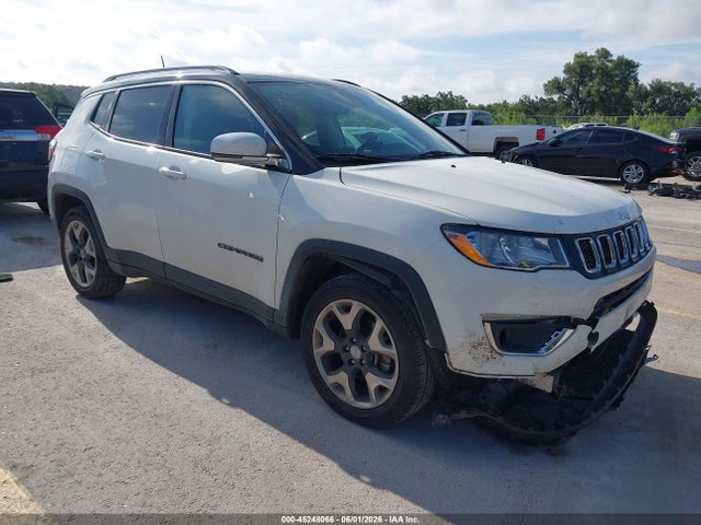 Aukcja sprzedaży 2021 Jeep Compass Limited 4x4, vin: 3C4NJDCB8MT555083, numer aukcji: 45248066