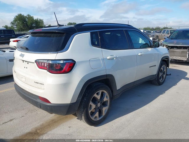 Aukcja sprzedaży 2021 Jeep Compass Limited 4x4, vin: 3C4NJDCB8MT555083, numer aukcji: 45248066