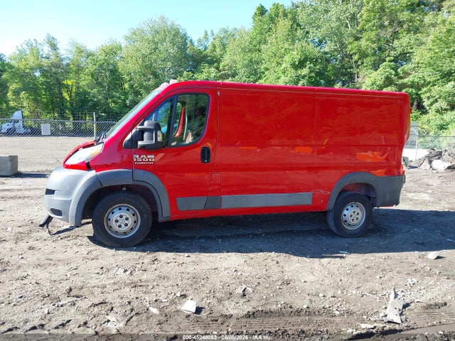 45248083 :رقم المزاد ، 3C6TRVAG7HE522565 vin ، 2017 Ram Promaster 1500 Low Roof 136 Wb مزاد بيع