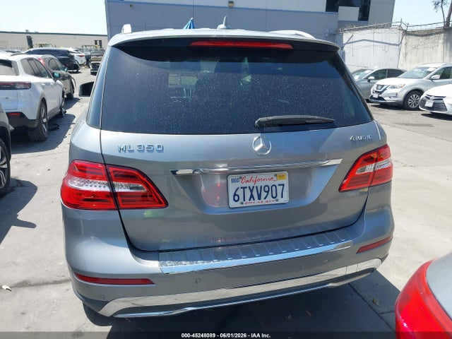 Продаж на аукціоні авто 2012 Mercedes-benz Ml 350 4matic, vin: 4JGDA5HB0CA027453, номер лоту: 45248089