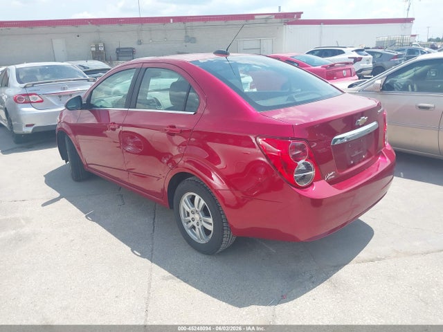 2015 Chevrolet Sonic Lt Auto მანქანა იყიდება აუქციონზე, vin: 1G1JC5SH1F4217708, აუქციონის ნომერი: 45248094