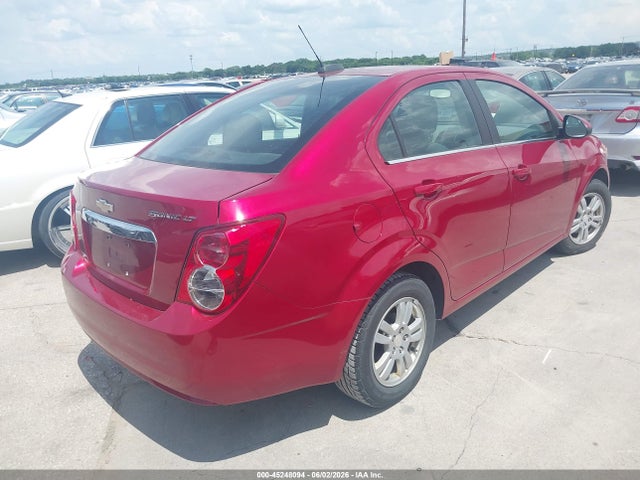 2015 Chevrolet Sonic Lt Auto მანქანა იყიდება აუქციონზე, vin: 1G1JC5SH1F4217708, აუქციონის ნომერი: 45248094