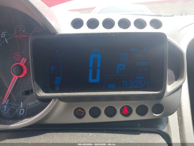 2015 Chevrolet Sonic Lt Auto მანქანა იყიდება აუქციონზე, vin: 1G1JC5SH1F4217708, აუქციონის ნომერი: 45248094