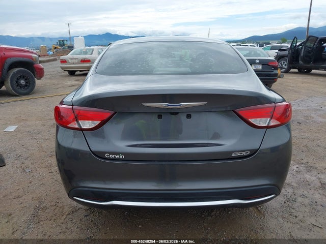 Продаж на аукціоні авто 2016 Chrysler 200 Limited, vin: 1C3CCCAB5GN168255, номер лоту: 45248254