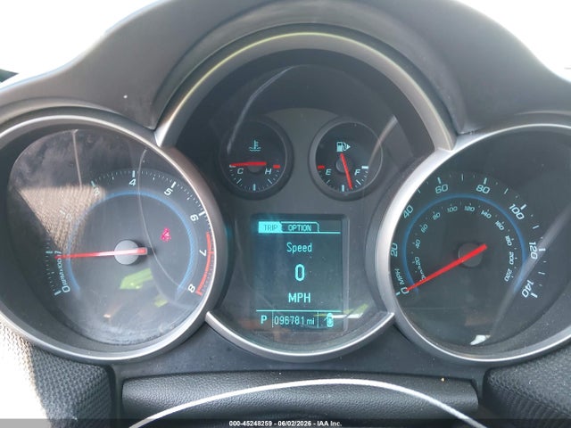 2014 Chevrolet Cruze 1lt Auto მანქანა იყიდება აუქციონზე, vin: 1G1PC5SB4E7421714, აუქციონის ნომერი: 45248259