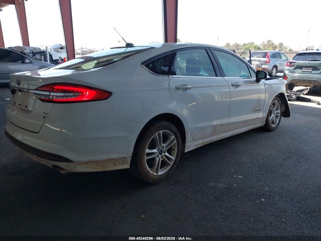 Продажа на аукционе авто 2018 Ford Fusion Hybrid Se, vin: 3FA6P0LU2JR173725, номер лота: 45248296