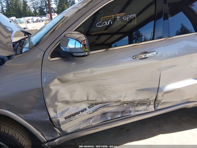 Aukcja sprzedaży 2017 Jeep Grand Cherokee Overland 4x2, vin: 1C4RJECG3HC878199, numer aukcji: 45248342