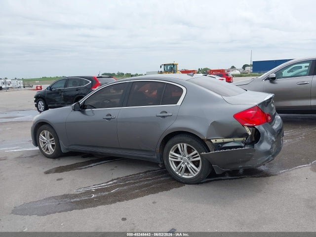 Продажа на аукционе авто 2011 Infiniti G25x, vin: JN1DV6AR7BM650428, номер лота: 45248443