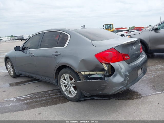 Продажа на аукционе авто 2011 Infiniti G25x, vin: JN1DV6AR7BM650428, номер лота: 45248443