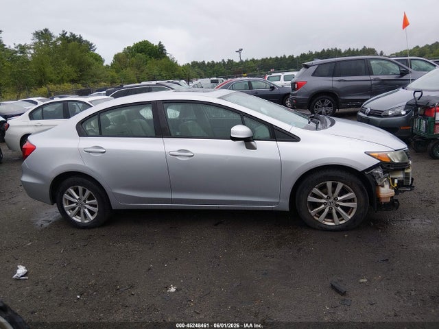 2012 Honda Civic Ex მანქანა იყიდება აუქციონზე, vin: 2HGFB2F84CH601426, აუქციონის ნომერი: 45248461
