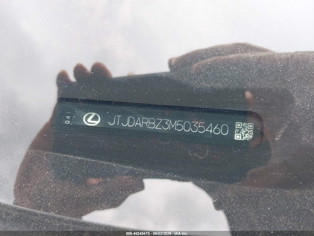 45248475 :رقم المزاد ، JTJDARBZ3M5035460 vin ، 2021 Lexus Nx 300 مزاد بيع