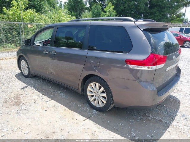 Продажа на аукционе авто 2012 Toyota Sienna Limited V6 7 Passenger, vin: 5TDYK3DC5CS221128, номер лота: 45248477