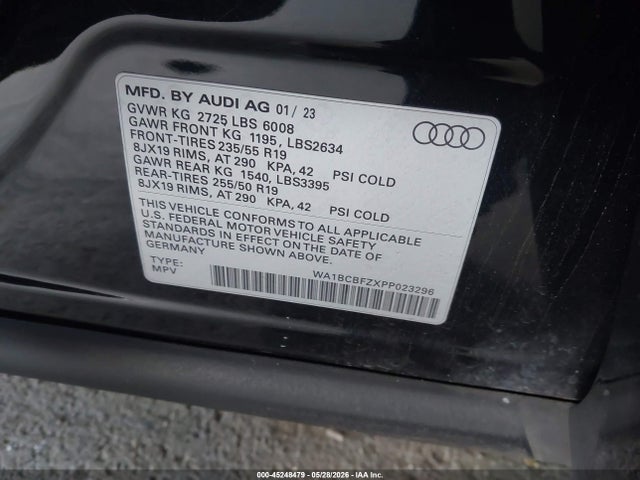 Audi Q4 E-tron Premium Plus 40 Rwd 2023 WA1BCBFZXPP023296 Image 9