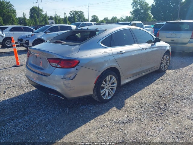 2015 Chrysler 200 Limited მანქანა იყიდება აუქციონზე, vin: 1C3CCCAB5FN529255, აუქციონის ნომერი: 45248520