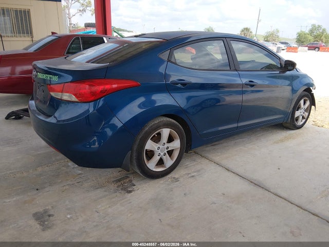 2013 Hyundai Elantra Gls მანქანა იყიდება აუქციონზე, vin: KMHDH4AE6DU970747, აუქციონის ნომერი: 45248557