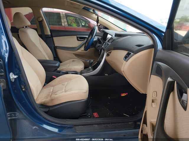 2013 Hyundai Elantra Gls მანქანა იყიდება აუქციონზე, vin: KMHDH4AE6DU970747, აუქციონის ნომერი: 45248557