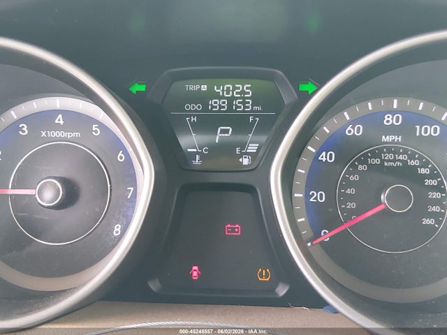 2013 Hyundai Elantra Gls მანქანა იყიდება აუქციონზე, vin: KMHDH4AE6DU970747, აუქციონის ნომერი: 45248557
