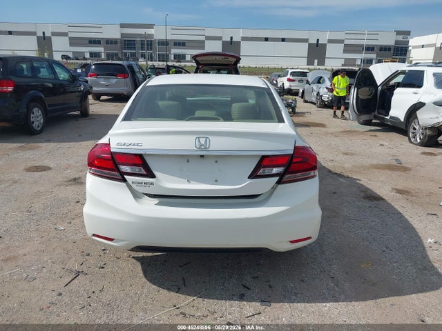 2013 Honda Civic Lx მანქანა იყიდება აუქციონზე, vin: 19XFB2F57DE039085, აუქციონის ნომერი: 45248596