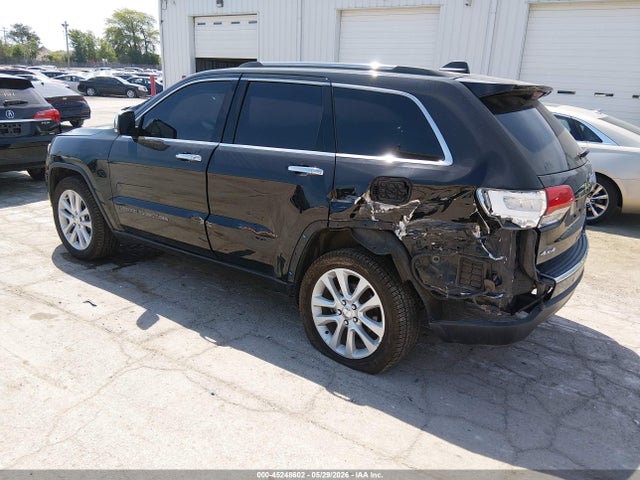 Продажа на аукционе авто 2017 Jeep Grand Cherokee Limited 4x4, vin: 1C4RJFBG6HC752698, номер лота: 45248602