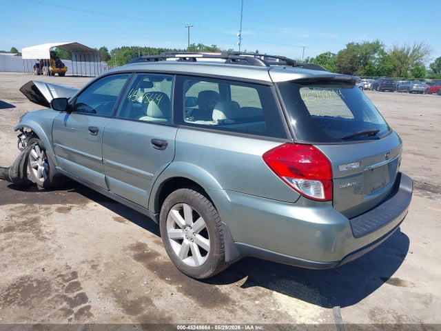 2009 Subaru Outback 2.5i მანქანა იყიდება აუქციონზე, vin: 4S4BP61C997348590, აუქციონის ნომერი: 45248664