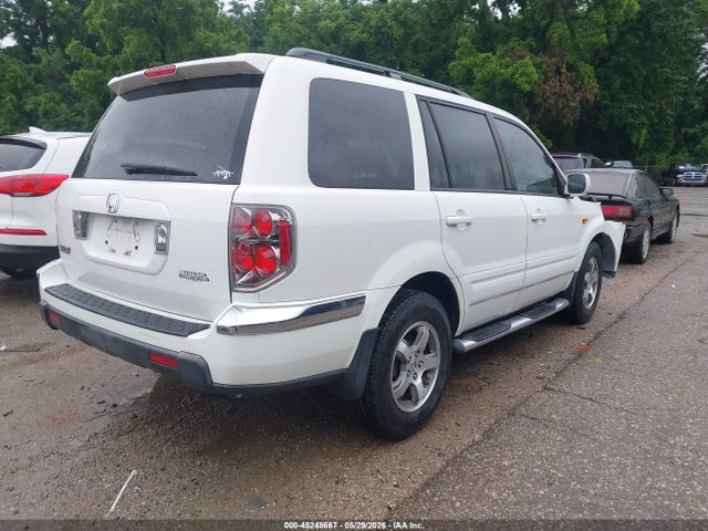 2006 Honda Pilot Ex-l მანქანა იყიდება აუქციონზე, vin: 5FNYF28596B033652, აუქციონის ნომერი: 45248667